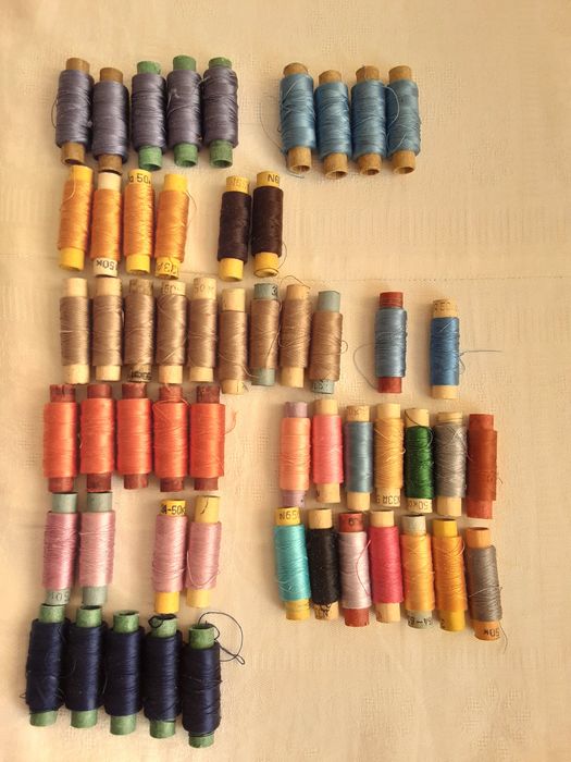 Шелковые нитки для ришелье, ссср