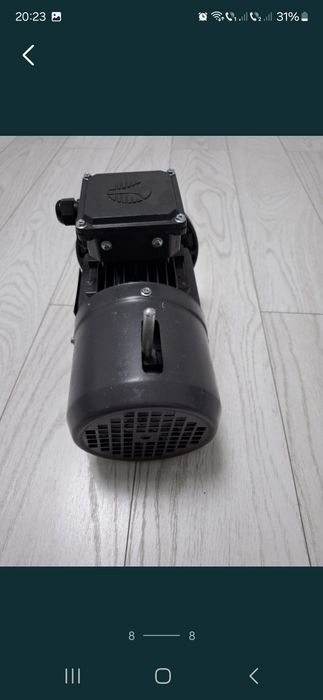Motor cu electrofrana NOU 380v÷0,37kw