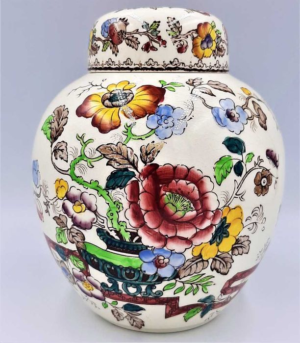 Splendid vas decorativ vechi MASON'S Marea Britanie - de colectie !