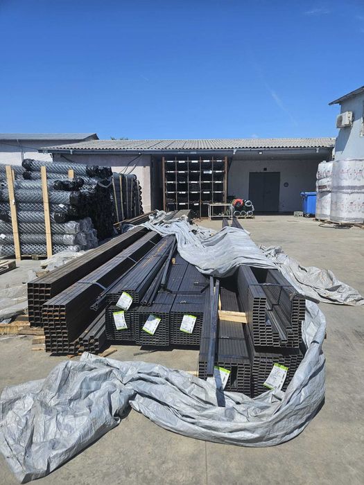 PLasa/ panou bordurat /TEAVA/ STALP 3.5-4.9MM/Zincat /Verde/Gri