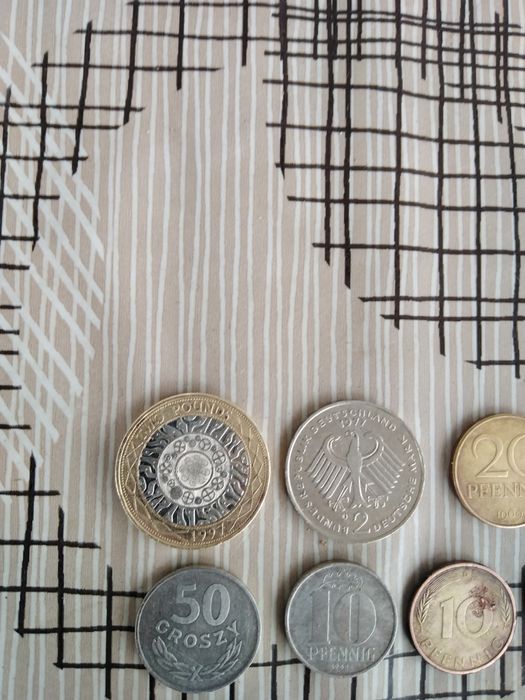 Български,  германски  и други монети