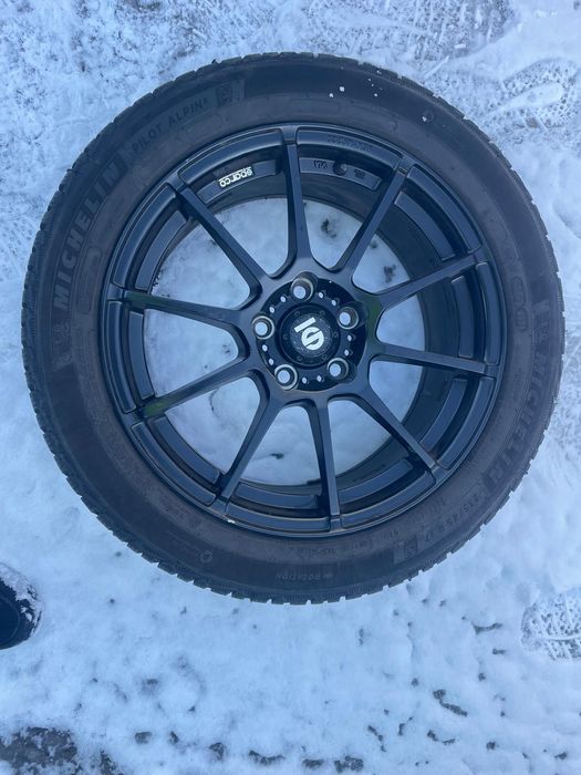 Anvelope iarnă R17 Michelin Alpin 5 pe jante Sparco