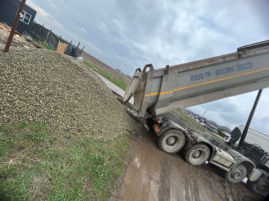 Livram nisip/balast/piatra/pamant vegetal(otopeni-snagov-saftica-ilfov