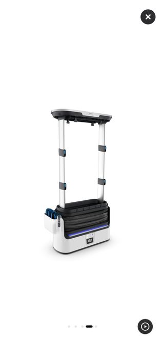 Aparat vertical de calcat cu aburi