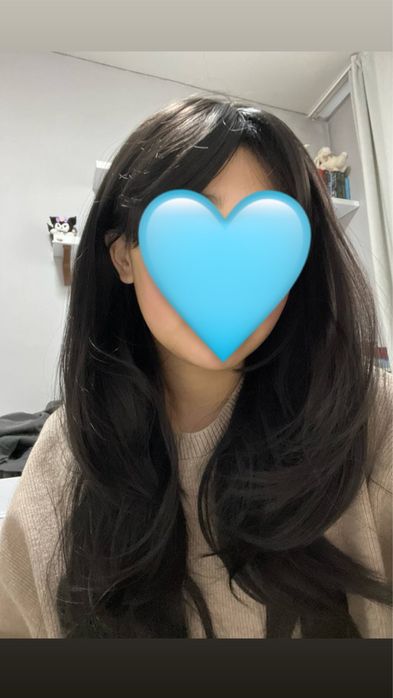 парик для волос светло коричневый