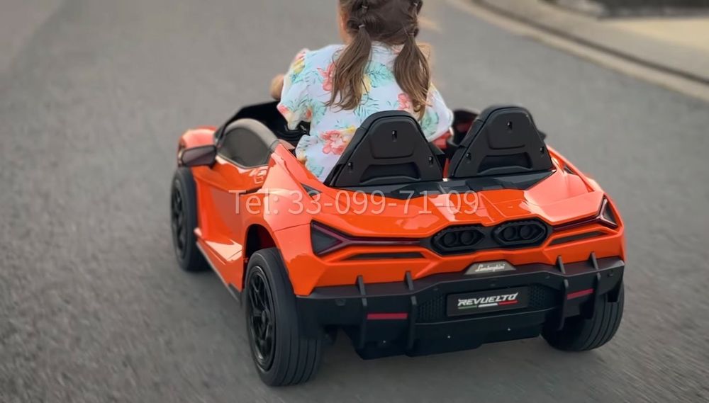 Детский электромобиль Lamborghini Revuelto 24V, 2х местный, до 10 лет
