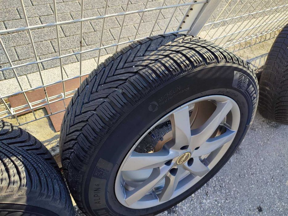 239 - 4бр. Алуминиеви джанти 17'' 5x115 с гуми 225/55R17 Opel