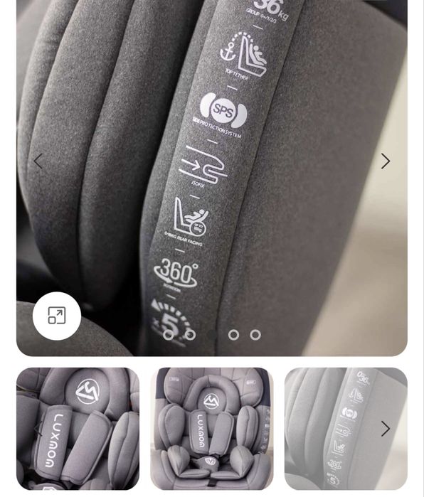 Автокресло Luxmom 0-36