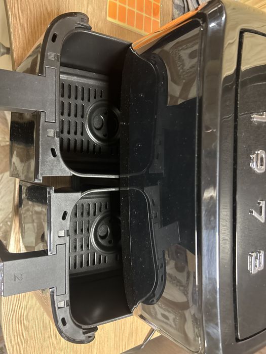 Двоен фритюрник на горещ въздух Силверкрест