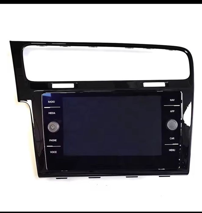 Vând display Mib2 mib2.5 Vw Golf 7 Passat B8 cu rama Piano black