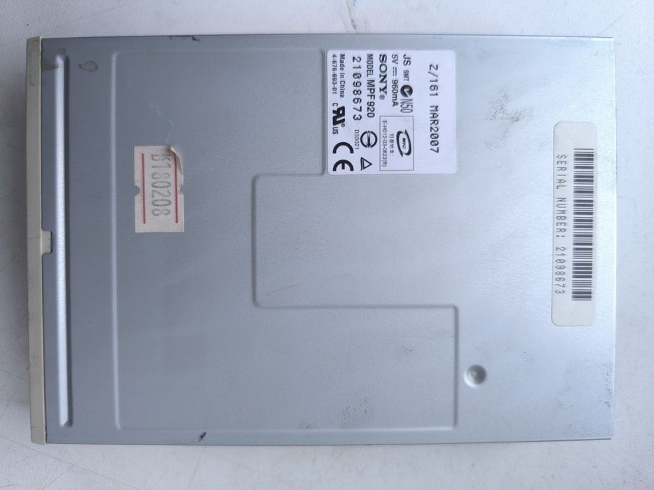 Флоппи дисковод Sony