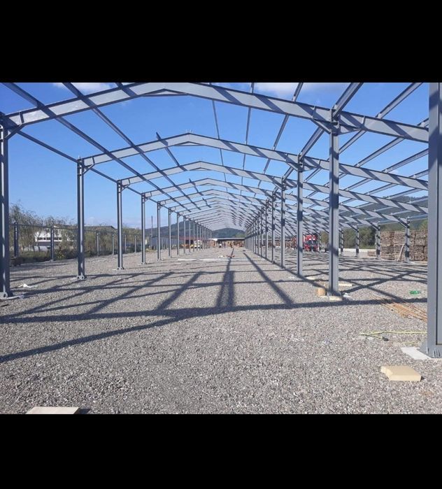 Vand hala metalice din profile metalice 200ipe.13x24x3,=9000euro.