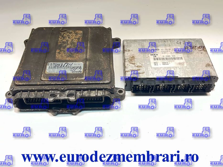 CALCULATOR MOTOR + FFR MAN 51.11616.7178 81.25805.7036 0281020024