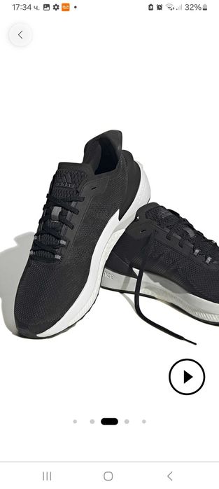 Нови маратонки: adidas Sportswear-черни.Размер 46. Стелка 29,5 см.