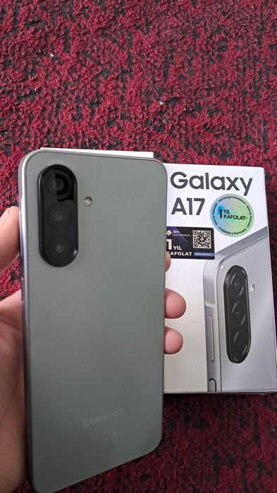 Samsung a17 sotiladi 8x256 xotira