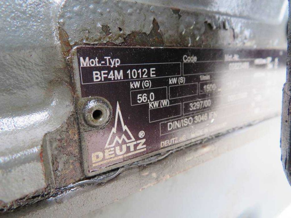 Motor Deutz BF4M1012E turbo second hand