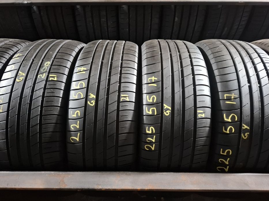 225 55 17 Vand 4 anvelope vară Goodyear