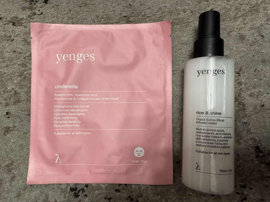 ЛОТ YENGES – КОЗМЕТИКА НОВИ ПРОДУКТИ