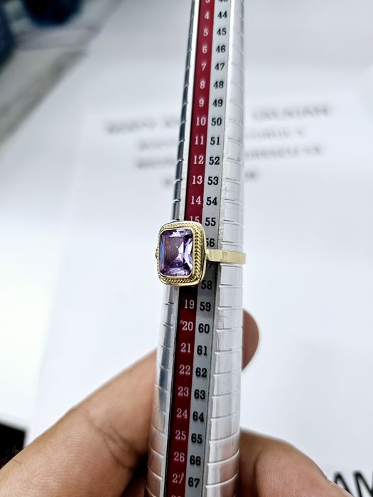 Vand inel dama din aur 14 k 3.72 g cod 746