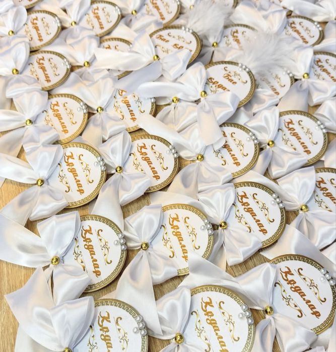 Значки /төсбелгі для құдалық той