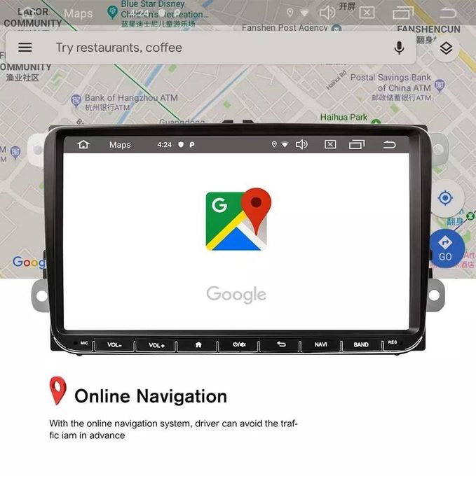 Navigatie Android Auto Carplay dedicata VW Passat Golf Touran Skoda 2G