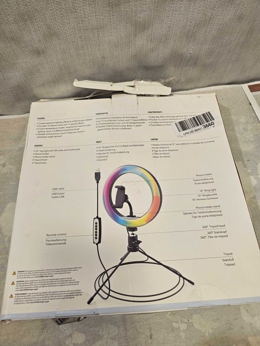 Ring light RGB Digipower "10