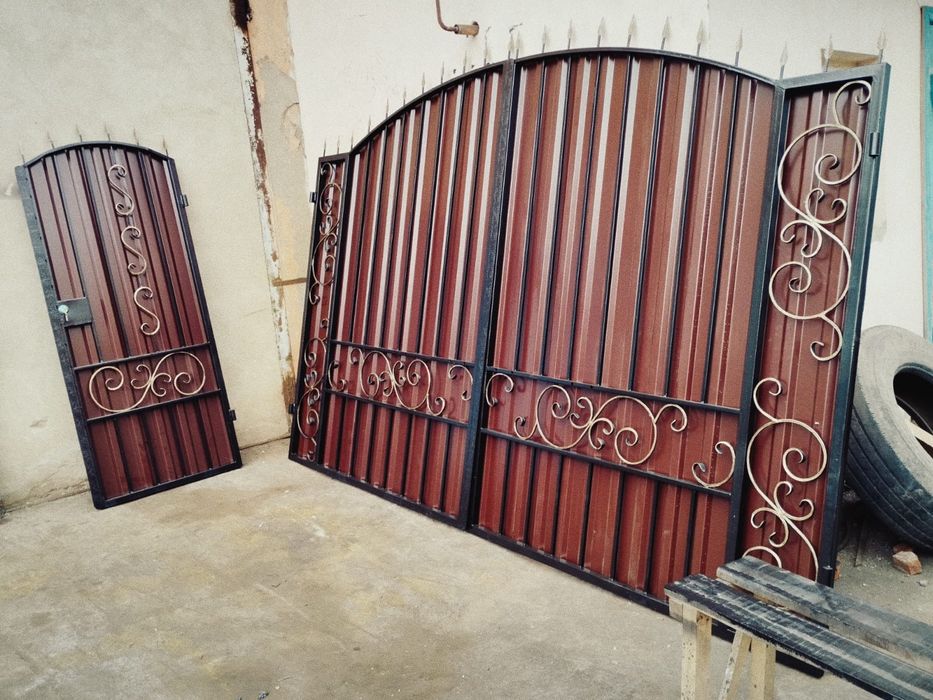 Ворота с установкой