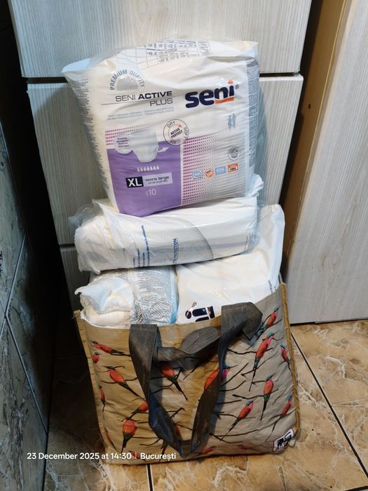 Pampers scutece  pentru adulți gratis