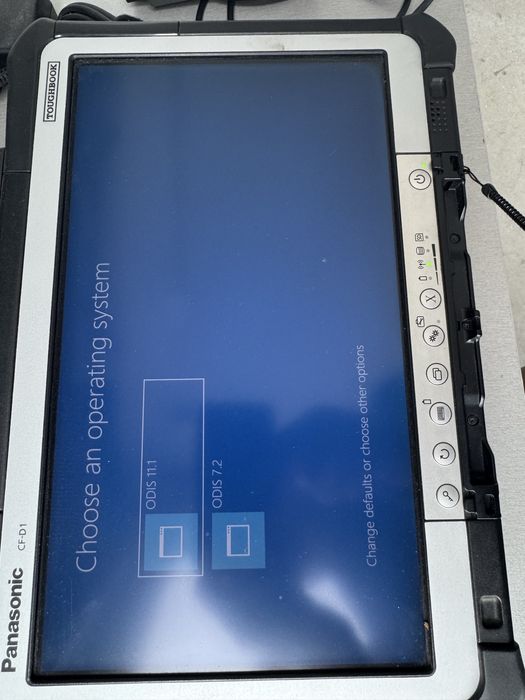 Odis thougbook panasonic диагностика