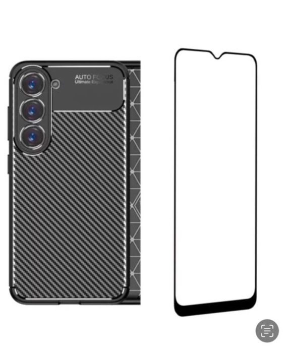 Samsung A52/A32/A33/A34/A35/A36 Husa Autofoc Carbon + Folie Sticla 11D