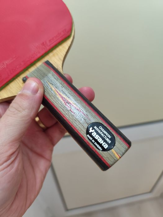 Paletă Yasaka allround plus cu fețe gewo el pro superselect si andro r