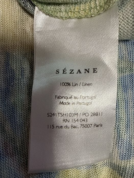 Тениска Sezane x Momoni 100% лен