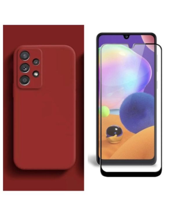 Husa Perfect Case si Folie Sticla 7D Samsung A33/A53/A54/A55/A56