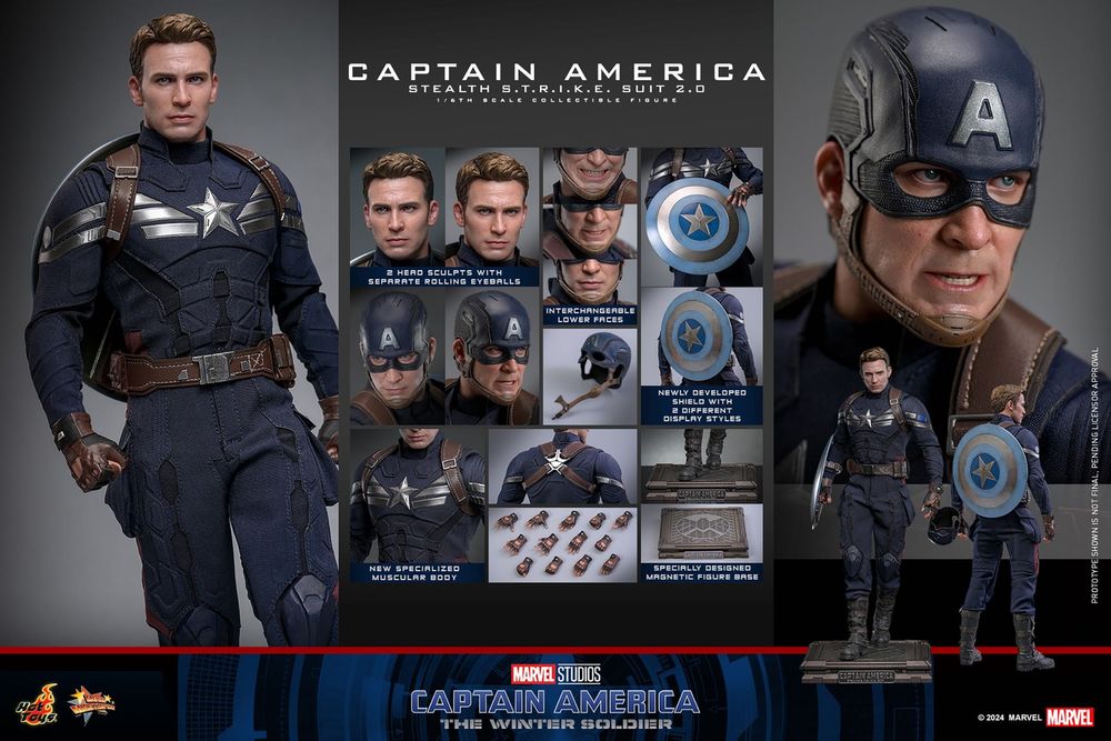 Капитан Америка Hot Toys фигурка