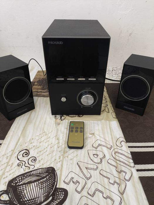 Компьютерные колонки Microlab M-223 черный