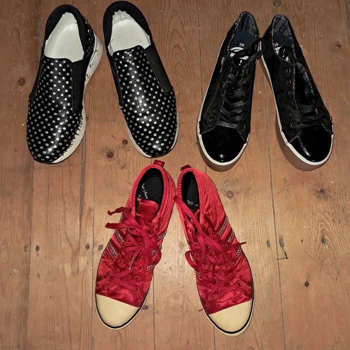 Set Adidas Sleek Series, tenisi si pantofi. Pret pt toti 3