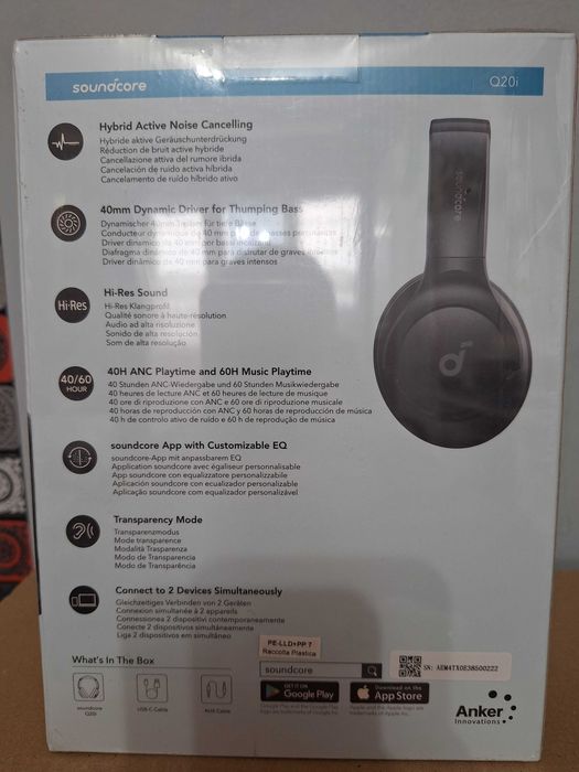 Casti Anker Soundcore Life Q20i