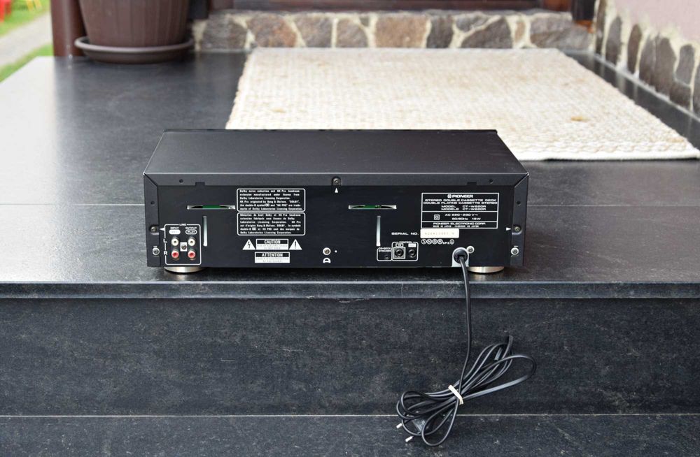 Deck dublu Pioneer CT-W 620 R, casetofon