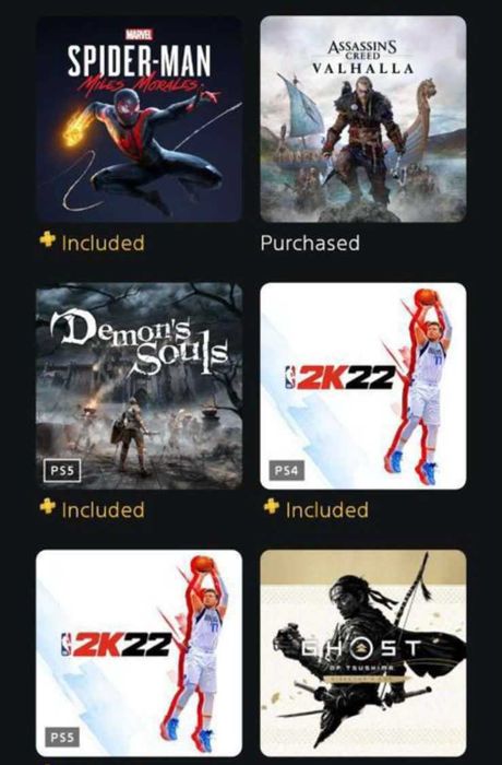 Продажа Игр и подписок PS PLUS EA(FC26 UFC MK TEKKEN )Ps4 ps5