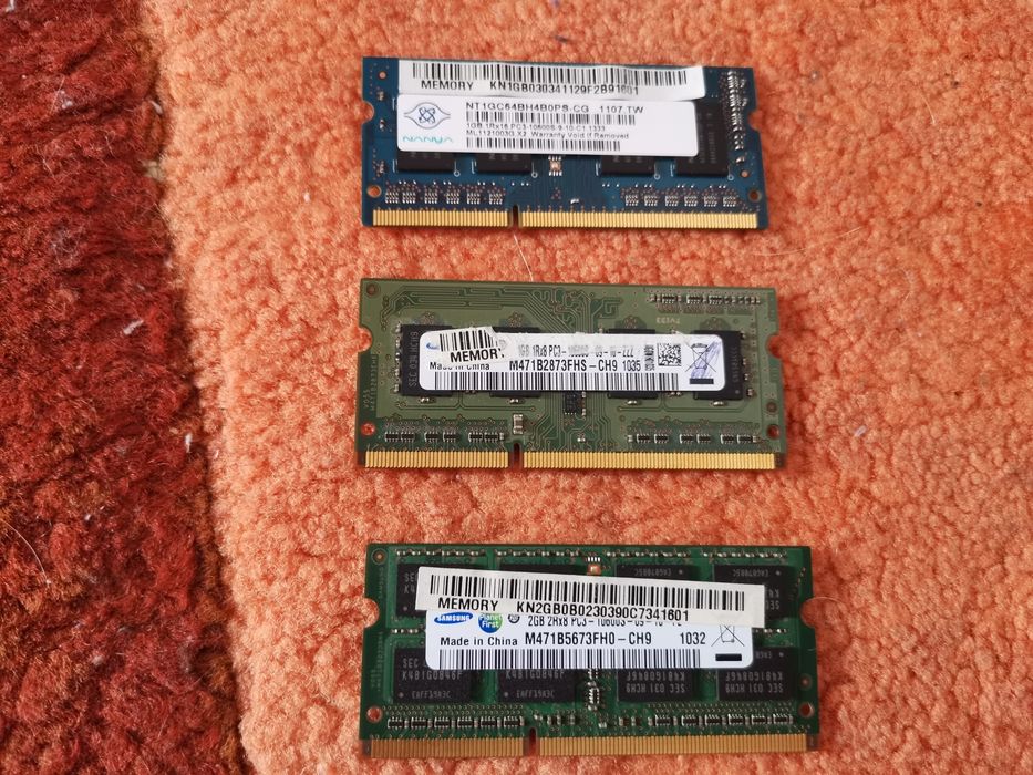 Leptop /Memorii ram laptop și desktop
