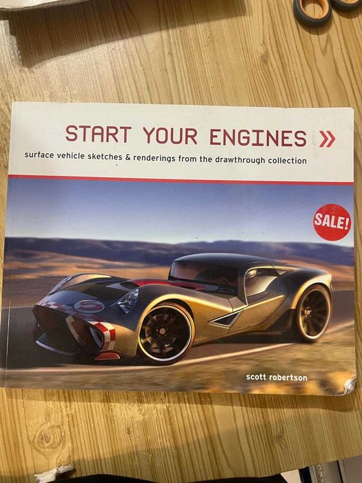 Книга за рисуване - Scott Robertson - Start your engines