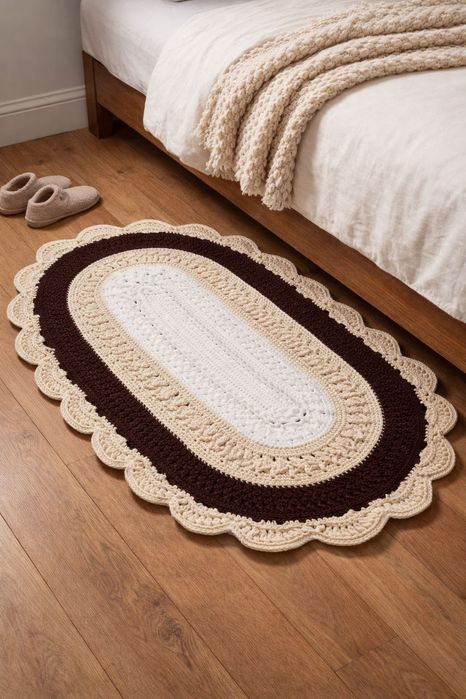 Вязаные ковры ручной работы