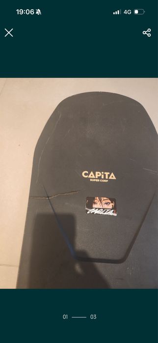 Placa snowboard Capita Super D.O.A