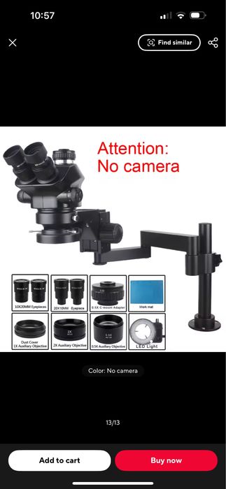 Vind microscop stereo