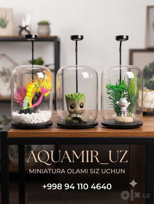 bez filtrli patsvetkali akvarium xitoy