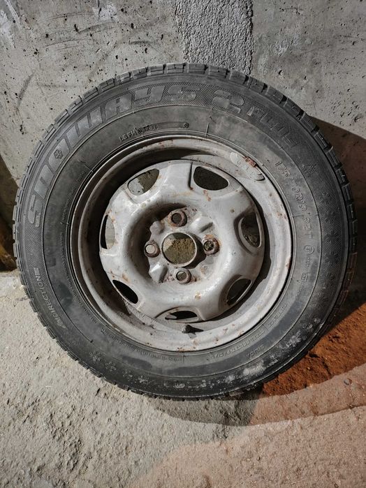 Зимни гуми и джанти 13" от Мицубиши Лансер 1996