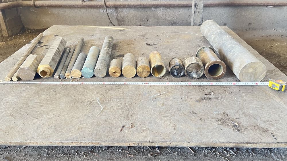 Бронзовый кругляк балванка пруток