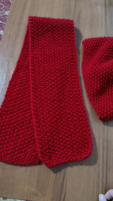 Шапка,шарф. Ручная работа.