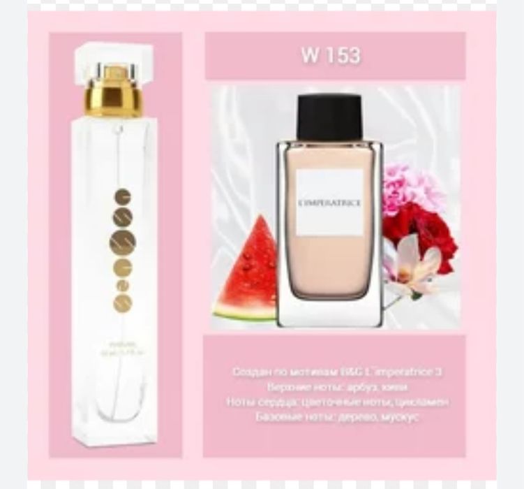 Номерной духи ессенс 189