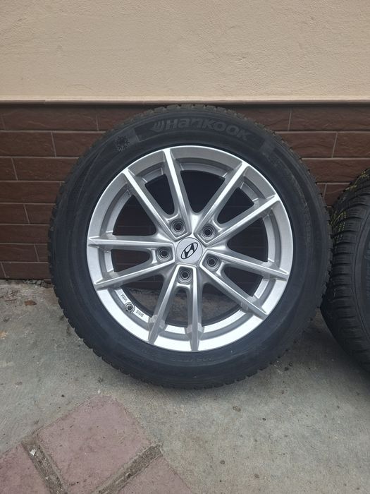 Jante aliaj originale Hyundai cu anvelope de iarna